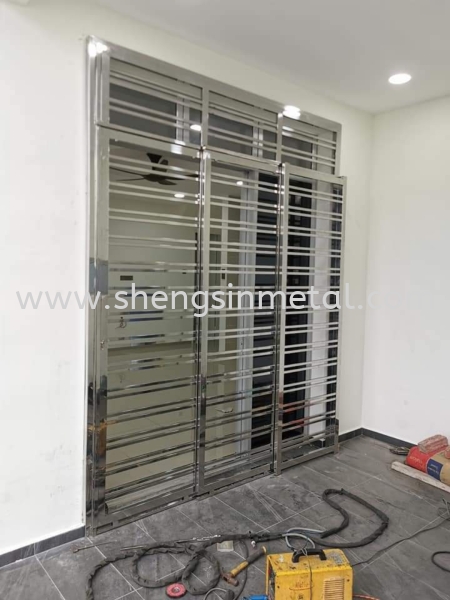  Sliding Door Stainless Steel Johor Bahru, JB, Skudai, ɽ Design, Installation, Supply | Sheng Sin Metal Work & Enterprise