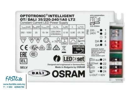 Osram Optotronic Intellegient OTi Dali 35/220-240/1AO LT2 Constant LED  Driver HARD-TO-FIND LAMPS Kuala Lumpur (KL), Malaysia, Selangor, Pandan  Indah Supplier, Suppliers, Supply, Supplies | Fastlite Electric Marketing