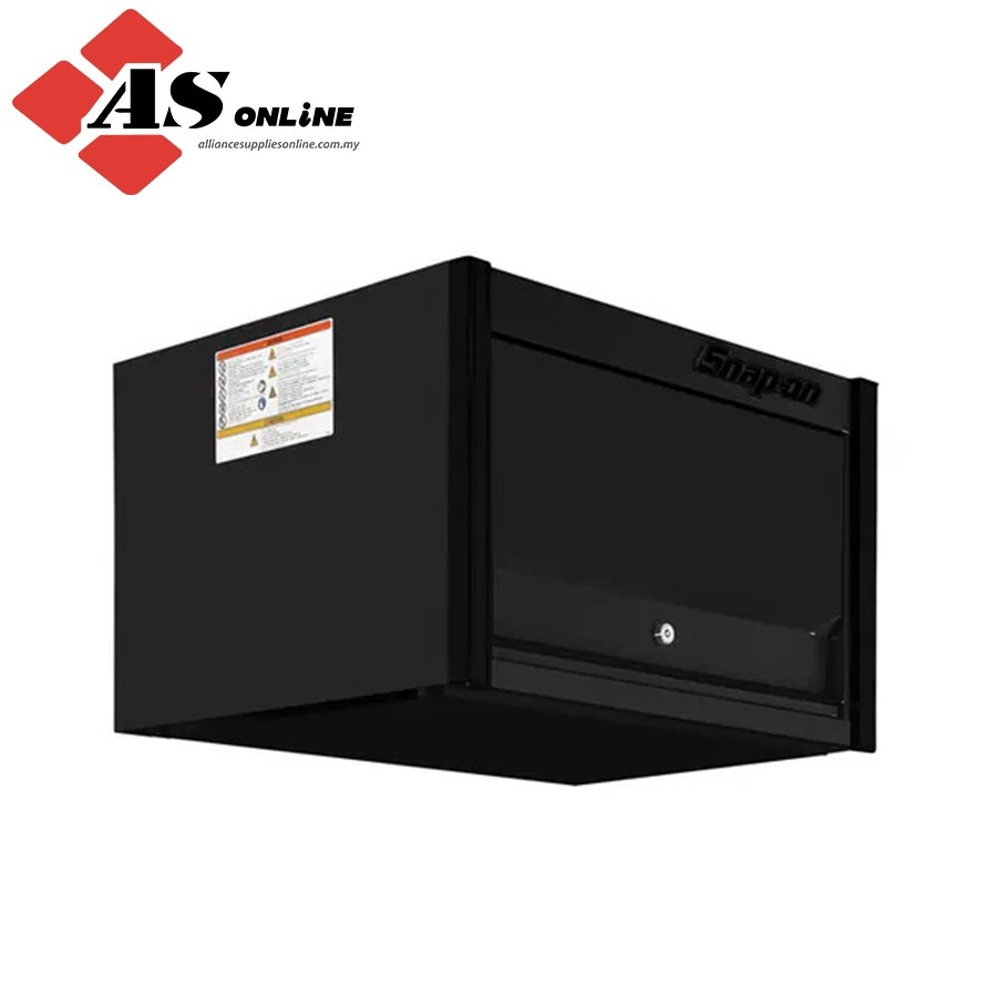 SNAP-ON 30" EPIQ Series Overhead Cabinet with ECKO Remote Lock (Flat Black with Black Trim) / Model: KEHE300A0POT