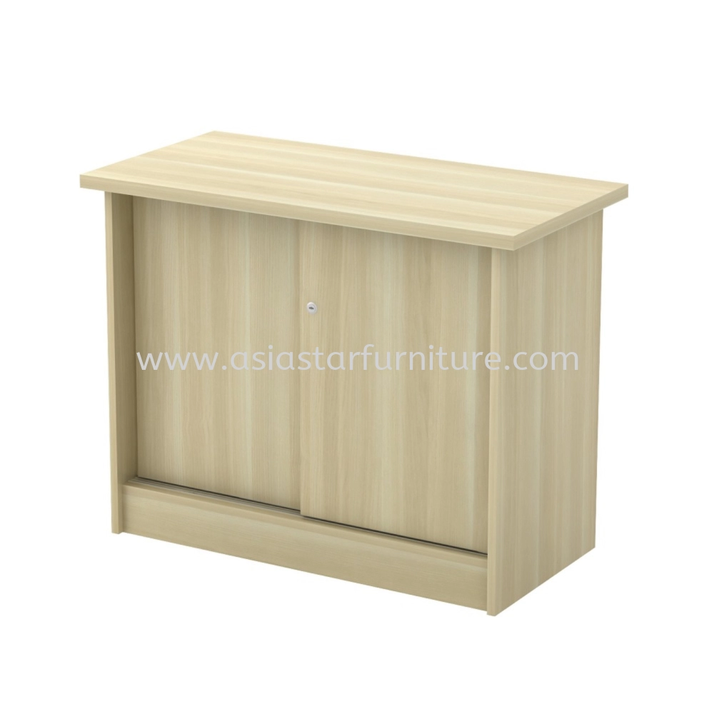 EXTON WOODEN OFFICE SIDE CABINET SLIDING DOOR AEX-YS303