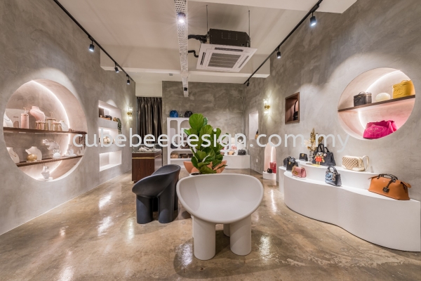 LUXURY BAG SHOP (ID & renovation provided) MUSE BAG SHOP @ KOMPLEKS KANTONMEN PRIMA (RENOVATION & ID) Selangor, Puchong, Kuala Lumpur (KL), Malaysia Works, Contractor | Cubebee Design Sdn Bhd