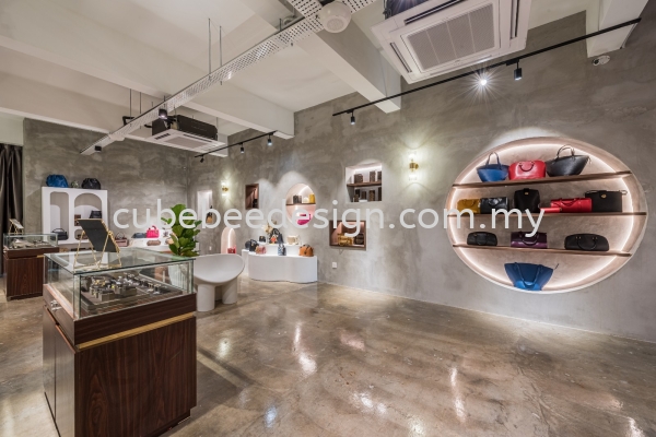 LUXURY BAG SHOP (ID & renovation provided) MUSE BAG SHOP @ KOMPLEKS KANTONMEN PRIMA (RENOVATION & ID) Selangor, Puchong, Kuala Lumpur (KL), Malaysia Works, Contractor | Cubebee Design Sdn Bhd