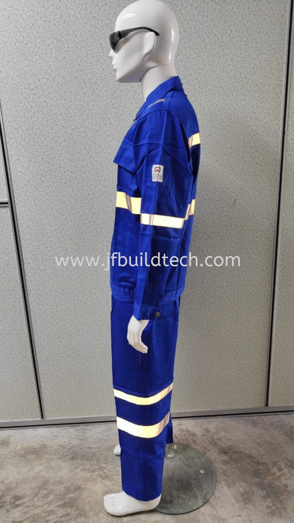 FIRE RESISTANCE JACKET & PANTS - BLUE-300gsm