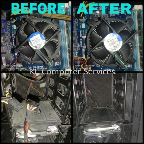 Computer Service and Cleaning for Desktop and Laptop