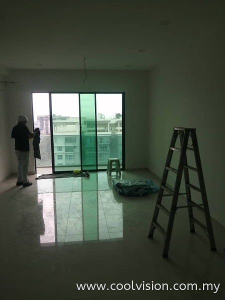 Solar Tinted Film : Green 50 ( Natural Green ) Tinted Window Film @ Mont Kiara Tinted Film Shah Alam, Selangor, Malaysia. Installation, Supplies, Supplier, Supply | Cool Vision Solar Film Specialist