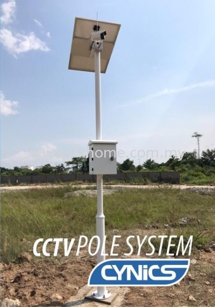 CCTV Pole System Cynics Solar-Powered Lightings & Cameras Pahang, Malaysia, Kuantan Supplier, Installation, Supply, Supplies | C K HOME AUTOMATION SDN BHD