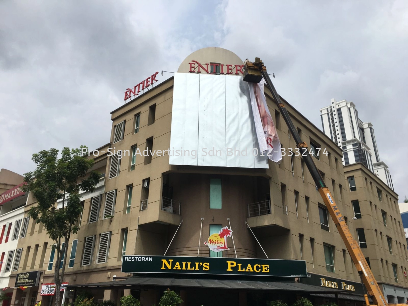 ENTIER HQ BILLBOARD AND FRONT LIT (ENTIER, KOTA DAMANSARA, 2018)