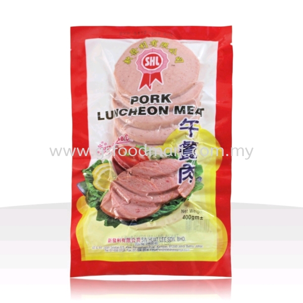 SHL Luncheon Meat  (400g) SHLLuncheon Meat & Meat Ball Pork Product ʳƷ Selangor, Malaysia, Kuala Lumpur (KL), Seri Kembangan Supplier, Wholesaler, Supply, Supplies | GS FOOD MART PLT