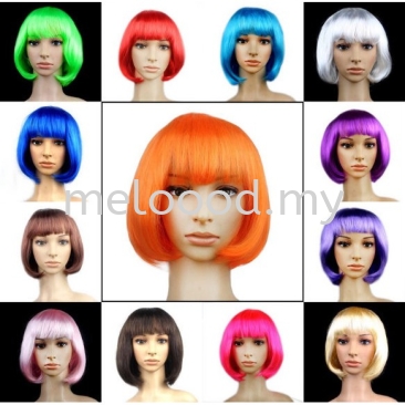 Bob Wig Straight Hair Short Wig for Performance