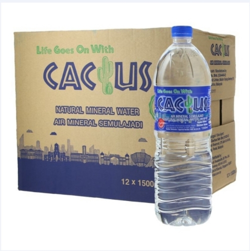 Cactus Mineral Water 1.5L x 12