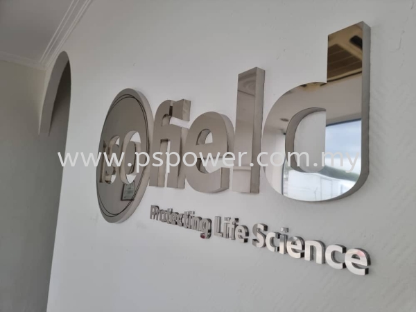 Stainless Steel 3D Box Up Lettering Metal Signage Selangor, Malaysia, Kuala Lumpur (KL), Puchong Manufacturer, Maker, Supplier, Supply | PS Power Signs Sdn Bhd