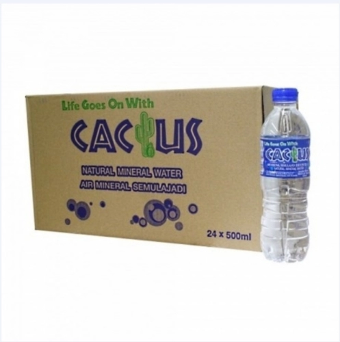 Cactus Mineral Water 500ml x 24
