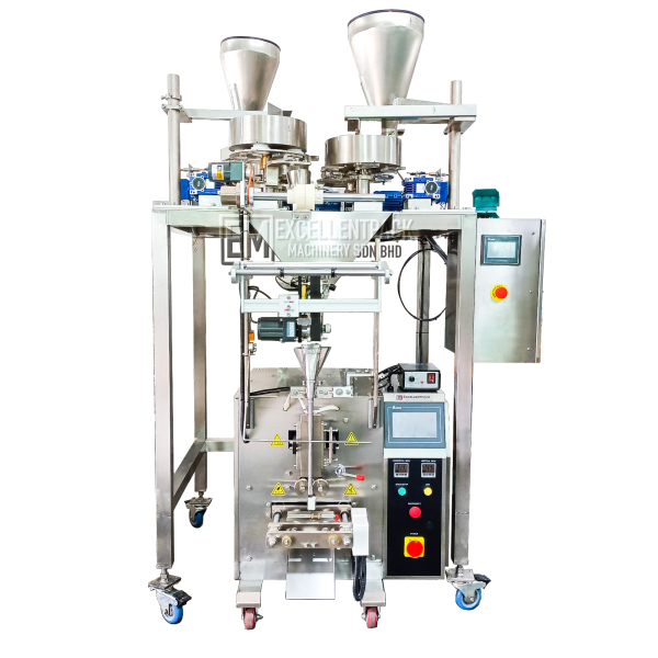 CUSTOM MADE 4 VOLUMETRIC CUP SYSTEM SACHET PACKAGING MACHINE Melaka, Malaysia Supplier, Suppliers, Supply, Supplies | EXCELLENTPACK MACHINERY SDN BHD