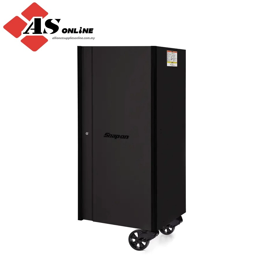 SNAP-ON EPIQ Series Left Side Power Locker Cabinet with ECKO Remote Lock (Flat Black with Black Trim and Blackout Details) / Model: 