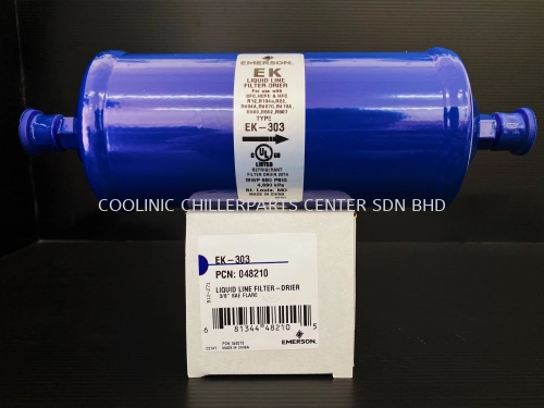 EK-303 Emerson Filter Drier 3/8" SAE Flare [PCN 048210]