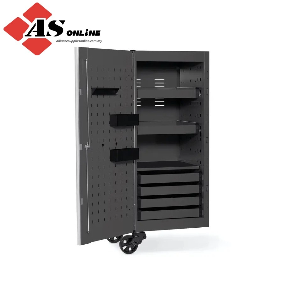 SNAP-ON EPIQ Series Left Side Locker Cabinet (Storm Gray with Black Trim and Blackout Details) / Model: KELN301CLPWZ