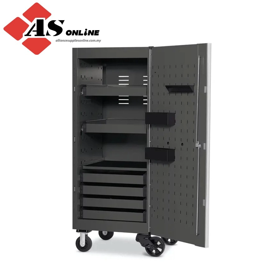 SNAP-ON EPIQ Series Right Side Locker Cabinet (Storm Gray with Black Trim and Blackout Details) / Model: KELN301CRPWZ