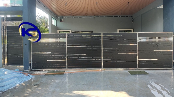 Folding Gate & Side Gate Jalan 7, Taman Tan Yew Lai, Kuala Lumpur. Kuala Lumpur Selangor Main Gate  Johor Bahru (JB), Malaysia, Selangor, Kuala Lumpur (KL) Supplier, Suppliers, Supply, Supplies | Knight Services Enterprise Sdn Bhd