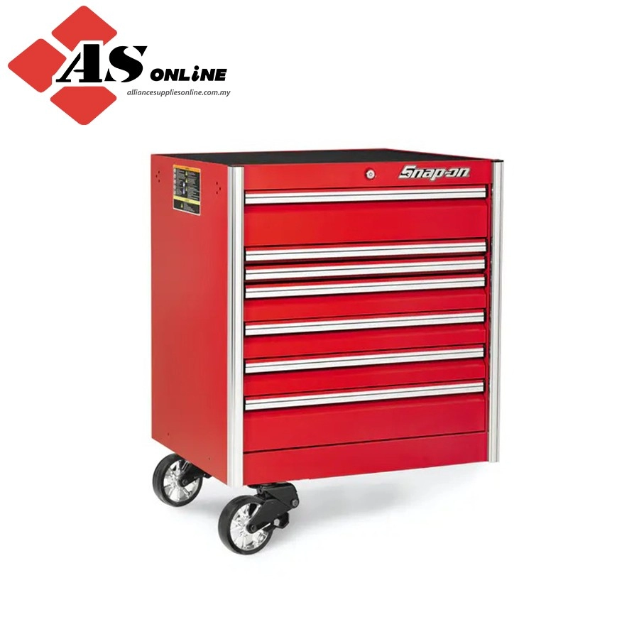 SNAP-ON 36" Seven-Drawer EPIQ Series End Cabinet (Red) / Model: KEEN361A0PBO