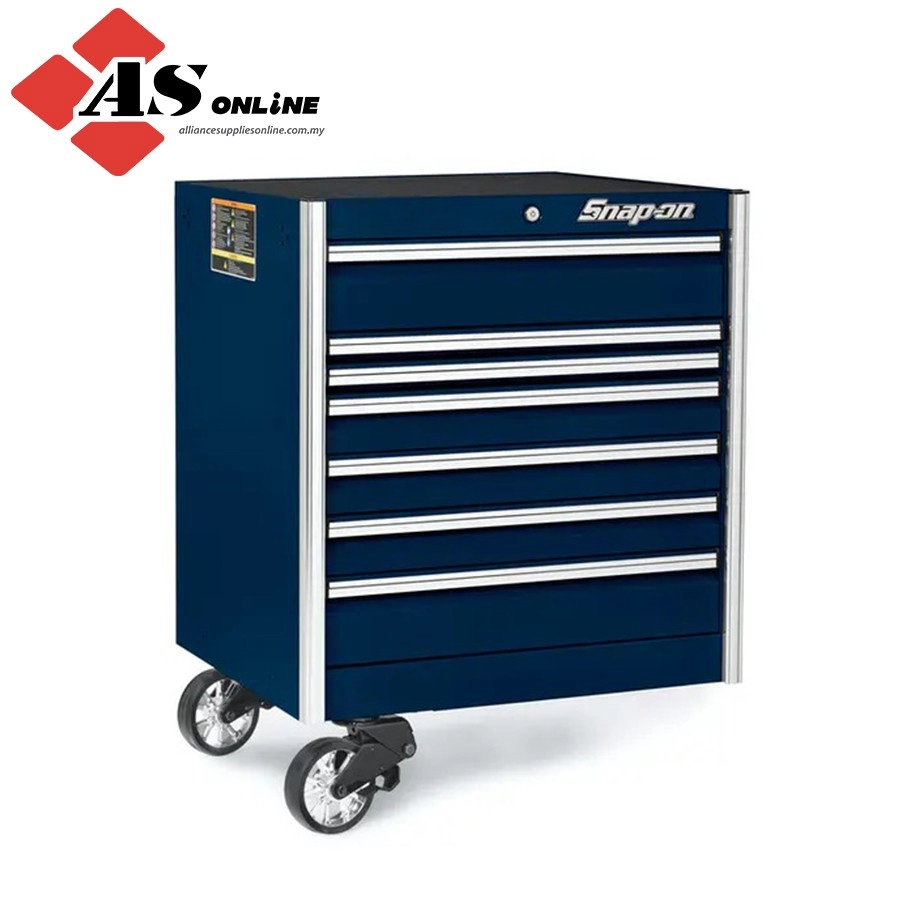 SNAP-ON 36" Seven-Drawer EPIQ Series End Cabinet (Midnight Blue) / Model: KEEN361A0PDG
