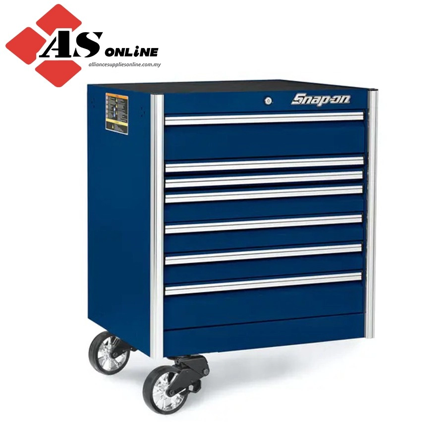 SNAP-ON 36" Seven-Drawer EPIQ Series End Cabinet (Royal Blue) / Model: KEEN361A0PCM