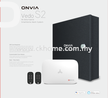 Vedo S2 16-zone Hybrid Smart Home WiFi/GSM Alarm System