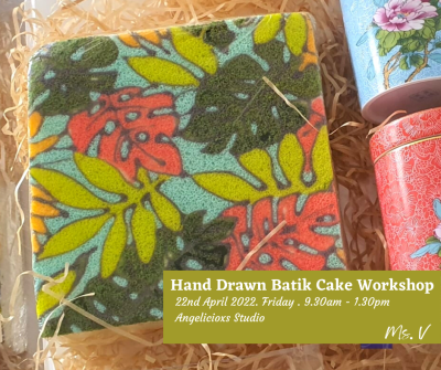 Hand Drawn Batik Cake Workshop
