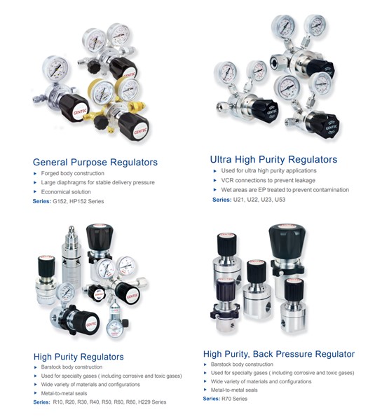 GENTEC GAS PRESSURE REGULATOR