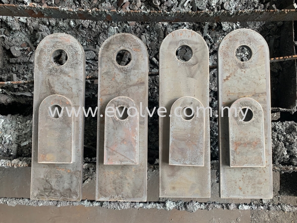 Mild Steel Lug -16mm(Thk) X 500mm X 150mm CNC OXY CUT Plate Mild Steel/Stainless Steel & Others Trading Malaysia, Johor Bahru (JB), Ulu Tiram Supplier, Suppliers, Supply, Supplies | Evolve Hardware Sdn Bhd