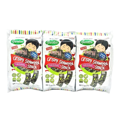 Korean Seaweed 6g x 3 pkt