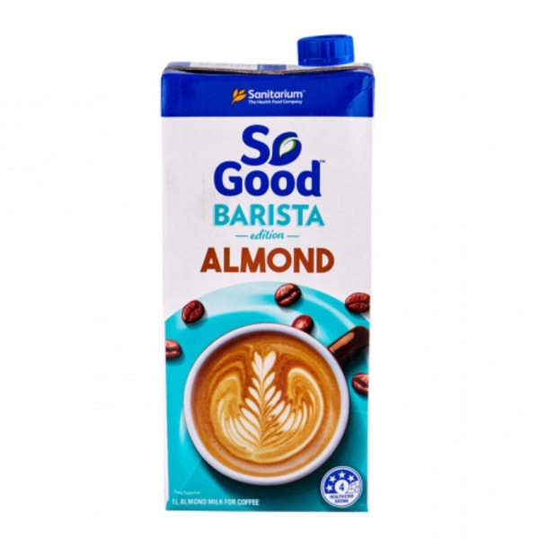 So Good Barista Almond Milk 1 ltr Healthy Beverage FOOD Perak, Malaysia, Taiping Supplier, Suppliers, Supply, Supplies | BNC Health Sdn Bhd