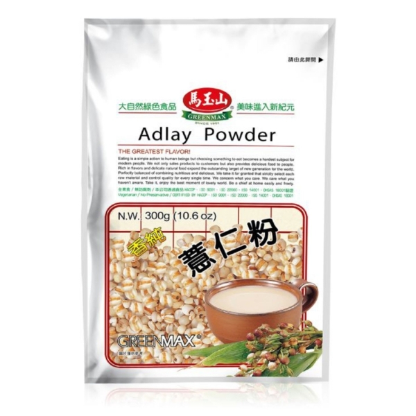 GM Adlay Powder 300g Flour Cooking Ingredients FOOD Perak, Malaysia, Taiping Supplier, Suppliers, Supply, Supplies | BNC Health Sdn Bhd