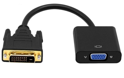 DVI 24+1 Male to VGA Female Cable