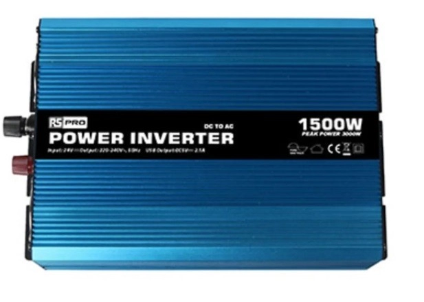  179-3334 - 1500W Fixed Installation DC-AC Power Inverter, 24V / 230V