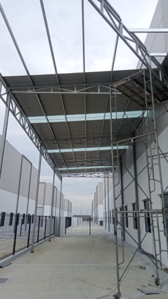 supply & fabrication installation extended awning  Others Johor Bahru (JB), Desa Jaya Supplier, Suppliers, Supply, Supplies | S&L STEEL & RENOVATION (M) SDN BHD