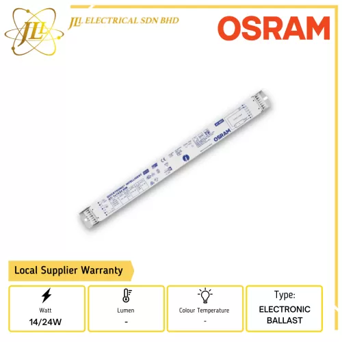 OSRAM QTI 1x14/24W 220-240V ELECTRONIC BALLAST