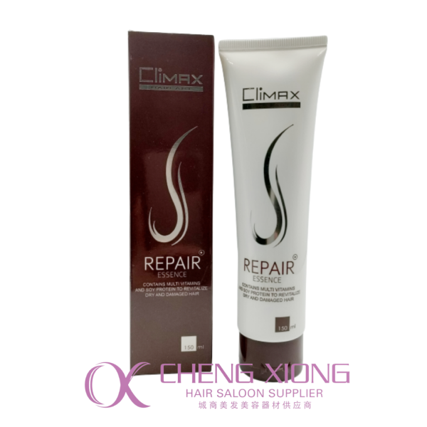 CLIMAX REPAIR ESSENCE 150ML CLIMAX REPAIR ESSENCE CLIMAX MOISTURIZING CREAM CliMAX Malaysia, Melaka, Bachang Supplier, Suppliers, Supply, Supplies | Cheng Xiong Hair Saloon Supplier