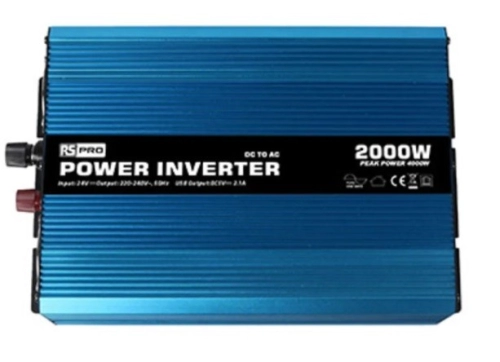  179-3338 - 2000W Fixed Installation DC-AC Power Inverter, 24V / 230V