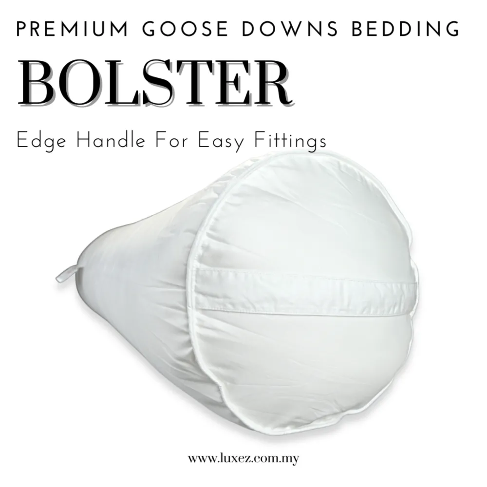 Luxez Luxurious Goose Feather Bolster