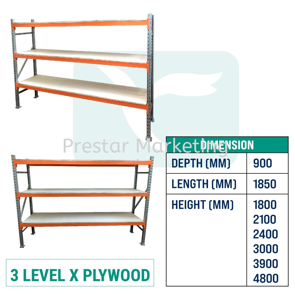 HEAVY DUTY SELECTIVE PALLET RACKING