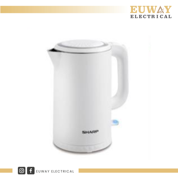 SHARP 1.7L STAINLESS STEEL KETTLE EKJ171WH Kettle Kitchen Appliances Perak, Malaysia, Ipoh Supplier, Suppliers, Supply, Supplies | EUWAY ELECTRICAL (M) SDN BHD