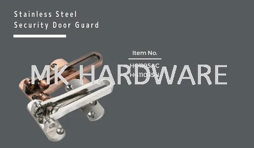 STAINLESS STEEL SECURITY DOOR GUARD