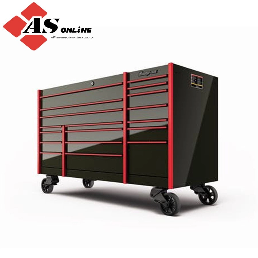 SNAP-ON 72" 18-Drawer Triple-Bank Masters Series Bed Liner Top Roll Cab / Model: KTL1023ABLU7