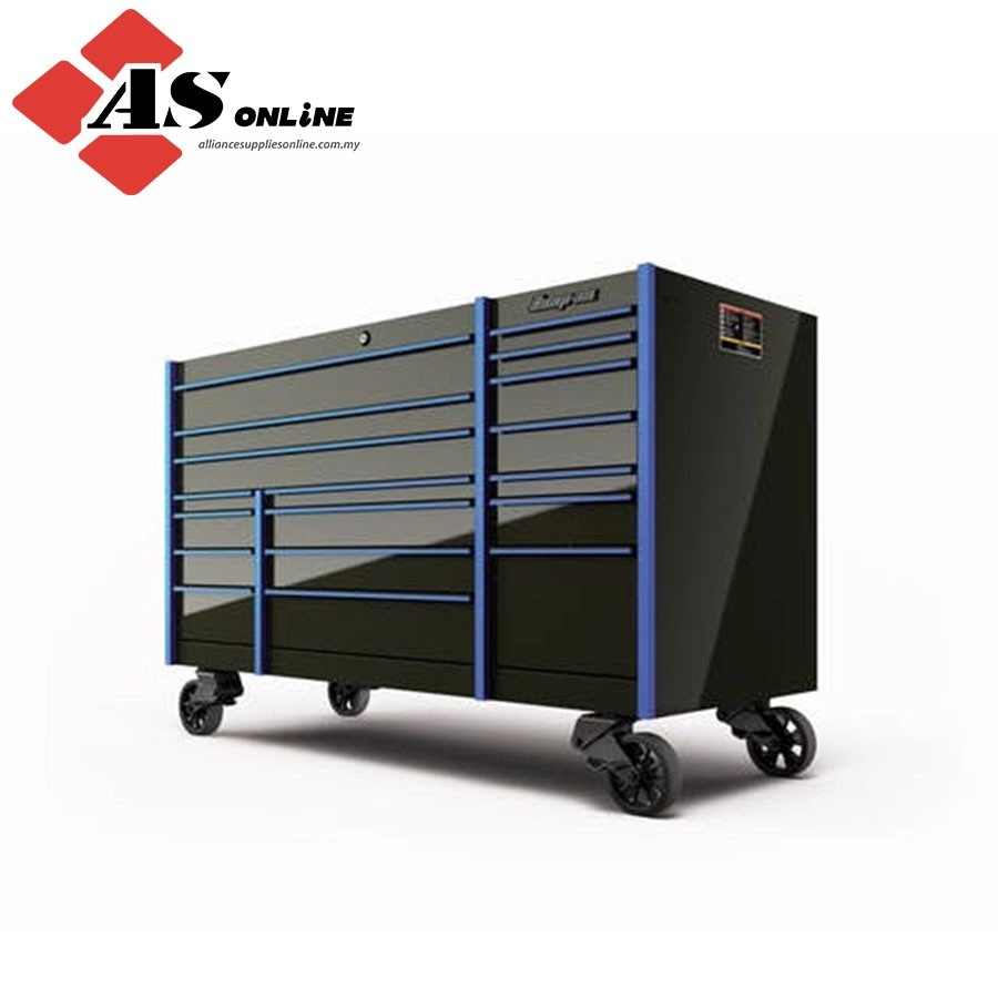 SNAP-ON 72" 18-Drawer Triple-Bank Masters Series Bed Liner Top Roll Cab / Model: KTL1023ABLS7