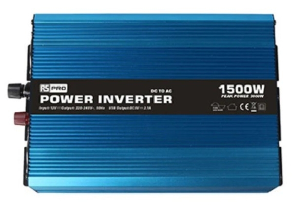  179-3333 - 1500W Fixed Installation DC-AC Power Inverter, 12V / 230V Fixed Installation DC-AC Power Inverters RS Pro MRO Malaysia, Penang, Singapore, Indonesia Supplier, Suppliers, Supply, Supplies | Hexo Industries (M) Sdn Bhd