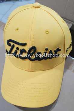 Titleist Yellow Structured Cap 2022