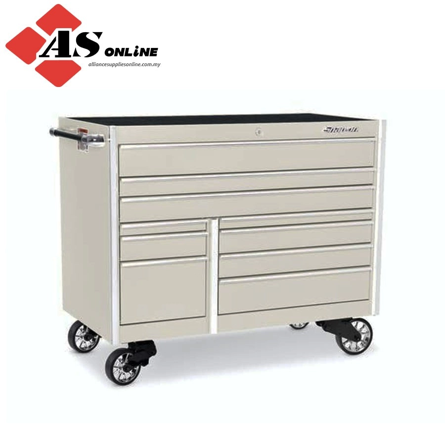 SNAP-ON 54" 10-Drawer Double-Bank Masters Series Roll Cab (White) / Model: KTL1022PU