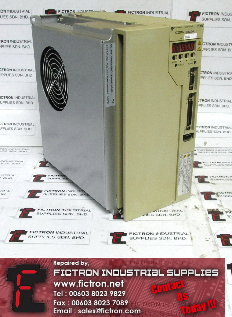 SGDM-50ADA SGDM50ADA YASKAWA Servopack Supply Repair Malaysia Singapore Indonesia USA Thailand
