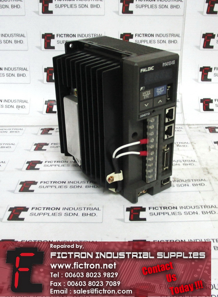 RYS401S3-VSS RYS401S3VSS FUJI ELECTRIC Servo Drive Supply Repair Malaysia Singapore Indonesia USA Thailand