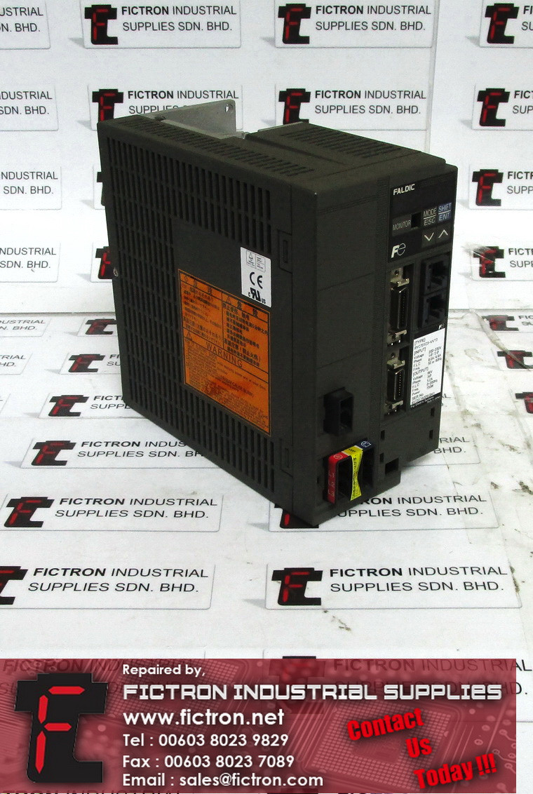 RYC751C3-VVT2 RYC751C3VVT2 FUJI ELECTRIC Servo Amplifier Supply Repair Malaysia Singapore Indonesia USA Thailand